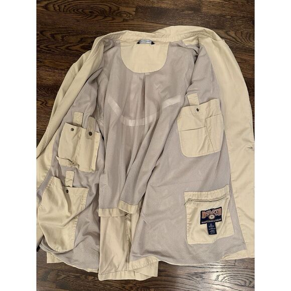 Duluth Trading Blazer Mens 2XL Cotton Nylon Gusseted 2 Button Sport Coat - Picture 2 of 11